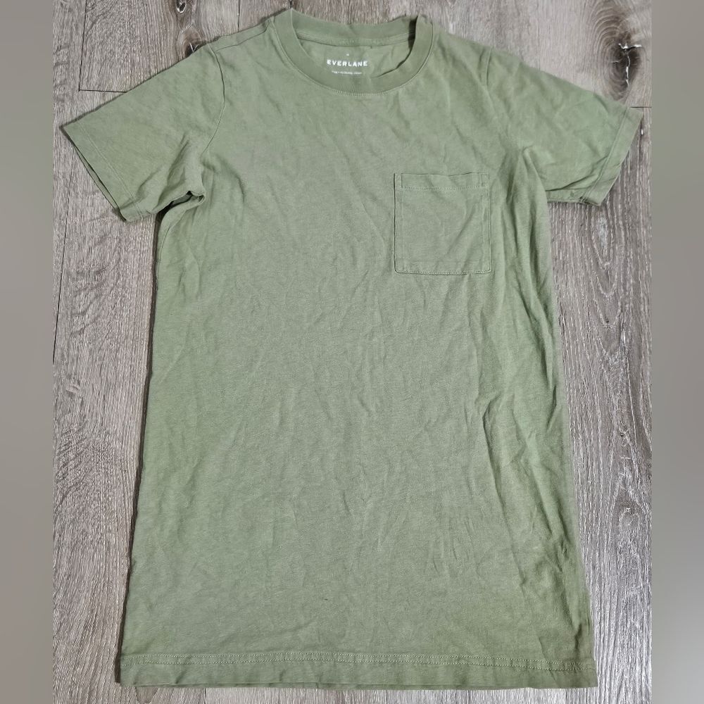 Green Everlane T-shirt Dress Size XS